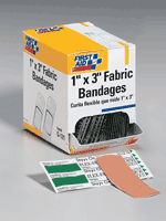 1"x3" Curad® Flex-Fabric™ bandage- 50 per Box 